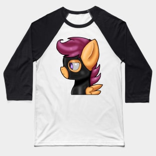 Rainbow Factory Scootaloo - MLP Baseball T-Shirt